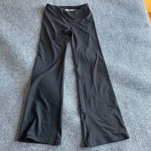 Victoria Sport Mens Black Flare Leg Yoga Pants Size M Athletic Trousers Stretch